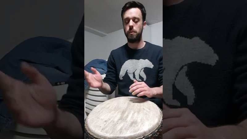 djembe beginner basics + exercise